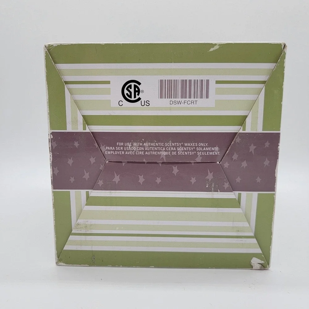Scentsy Full Court Basketball Full Size Wax Warmer Model DSW-FCRT With Box